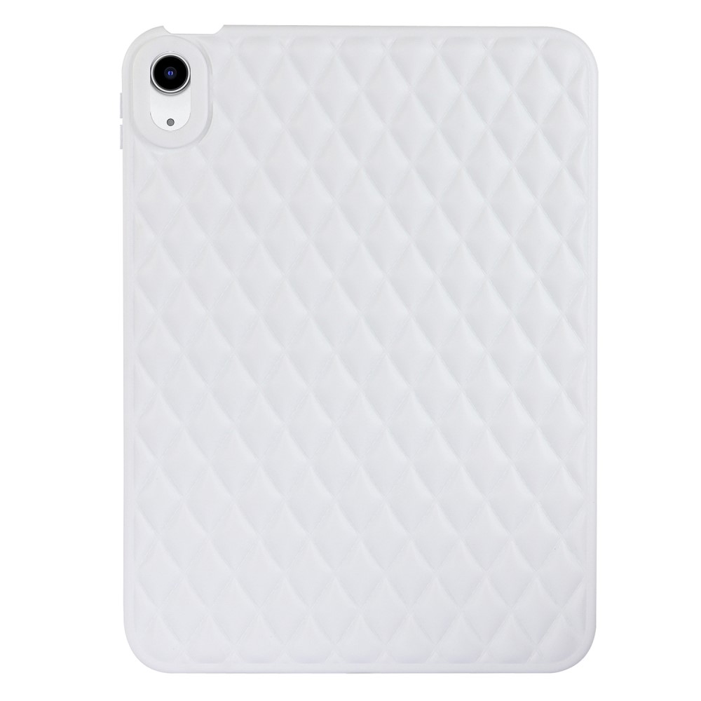  iPad Air 2026-2020 Skal Diamond Textur TPU Vit