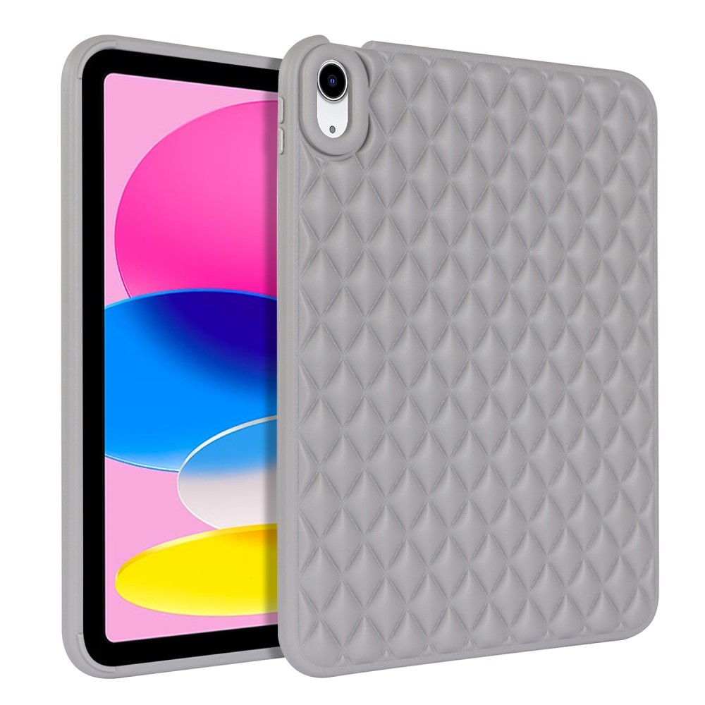 iPad Air 2026-2020 Skal Diamond Textur TPU Grå