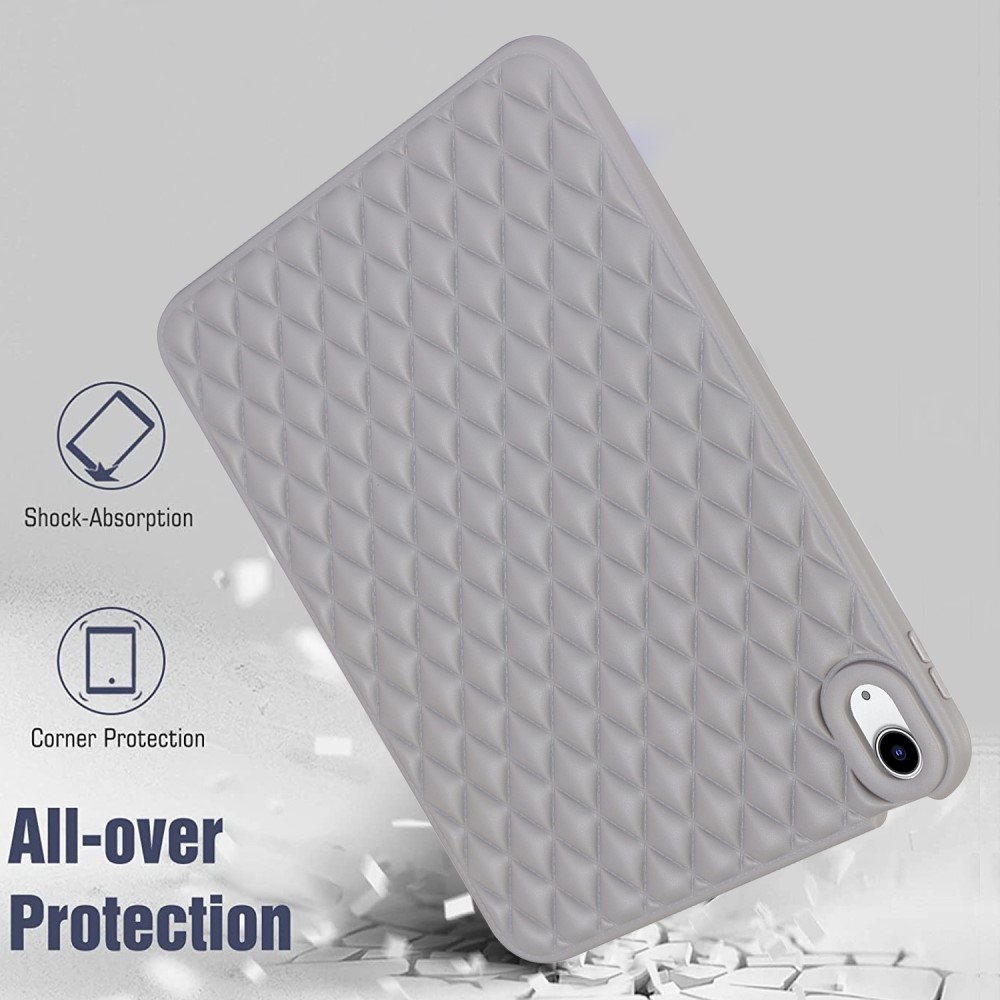  iPad Air 2026-2020 Skal Diamond Textur TPU Grå