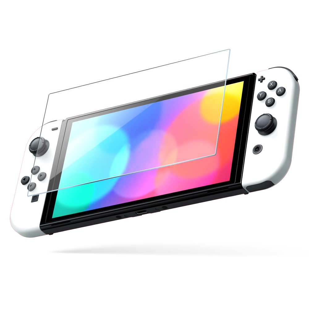 NORTHJO NORTHJO Nintendo Switch OLED 2-PACK Skärmskydd Härdat Glas
