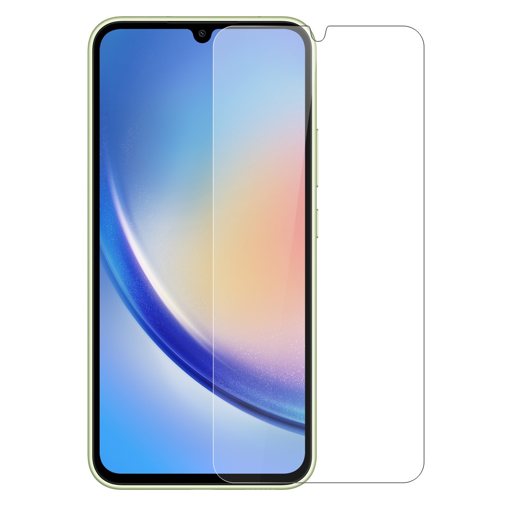 NORTHJO NORTHJO Galaxy A34 5G 2-PACK Skärmskydd Härdat Glas