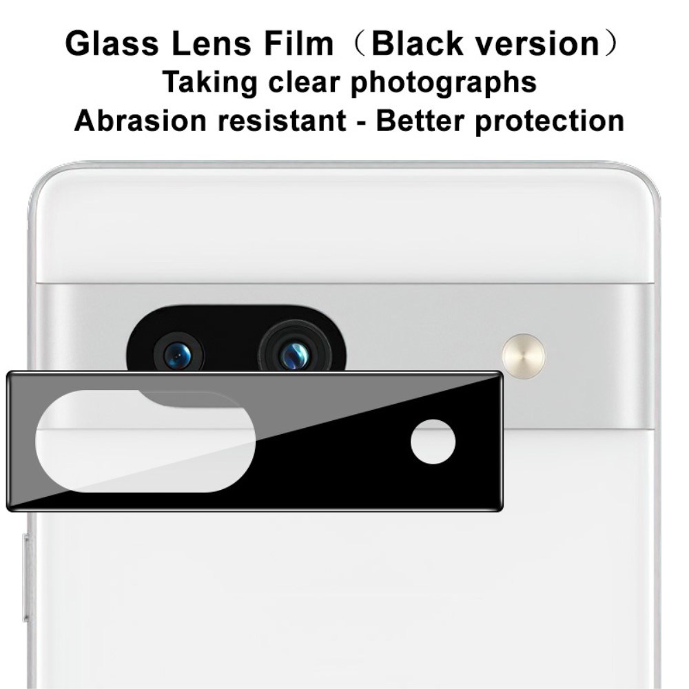 IMAK IMAK Google Pixel 7A Linsskydd Härdat Glas Svart