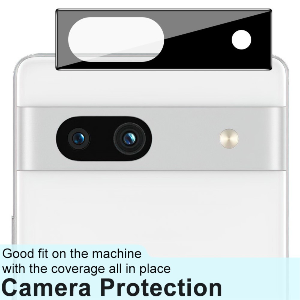 IMAK IMAK Google Pixel 7A Linsskydd Härdat Glas Svart