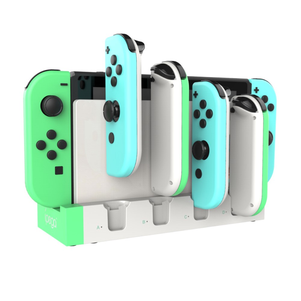 iPega iPega Nintendo Switch LED Laddstation För Ställ och 4x Joy-Con