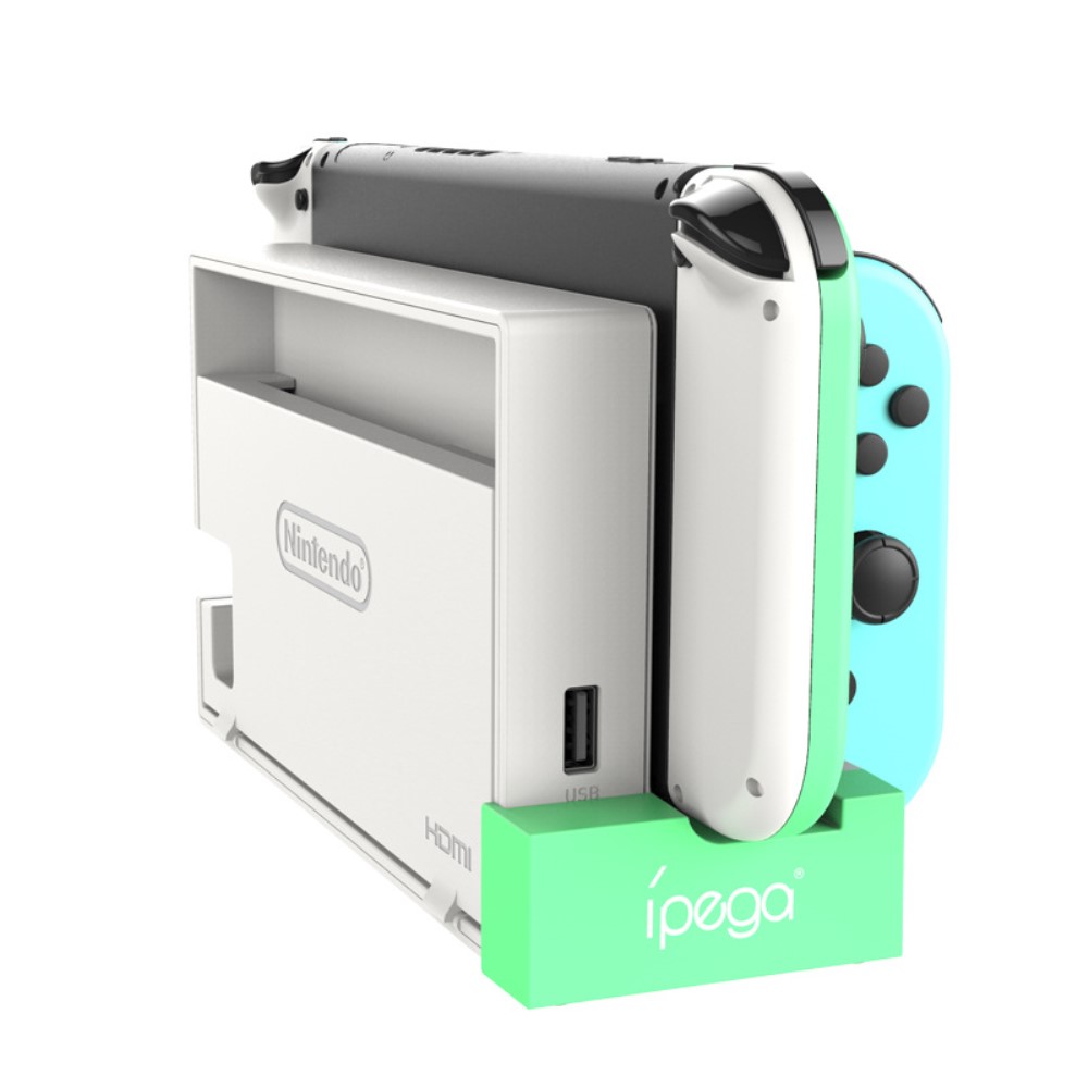 iPega iPega Nintendo Switch LED Laddstation För Ställ och 4x Joy-Con
