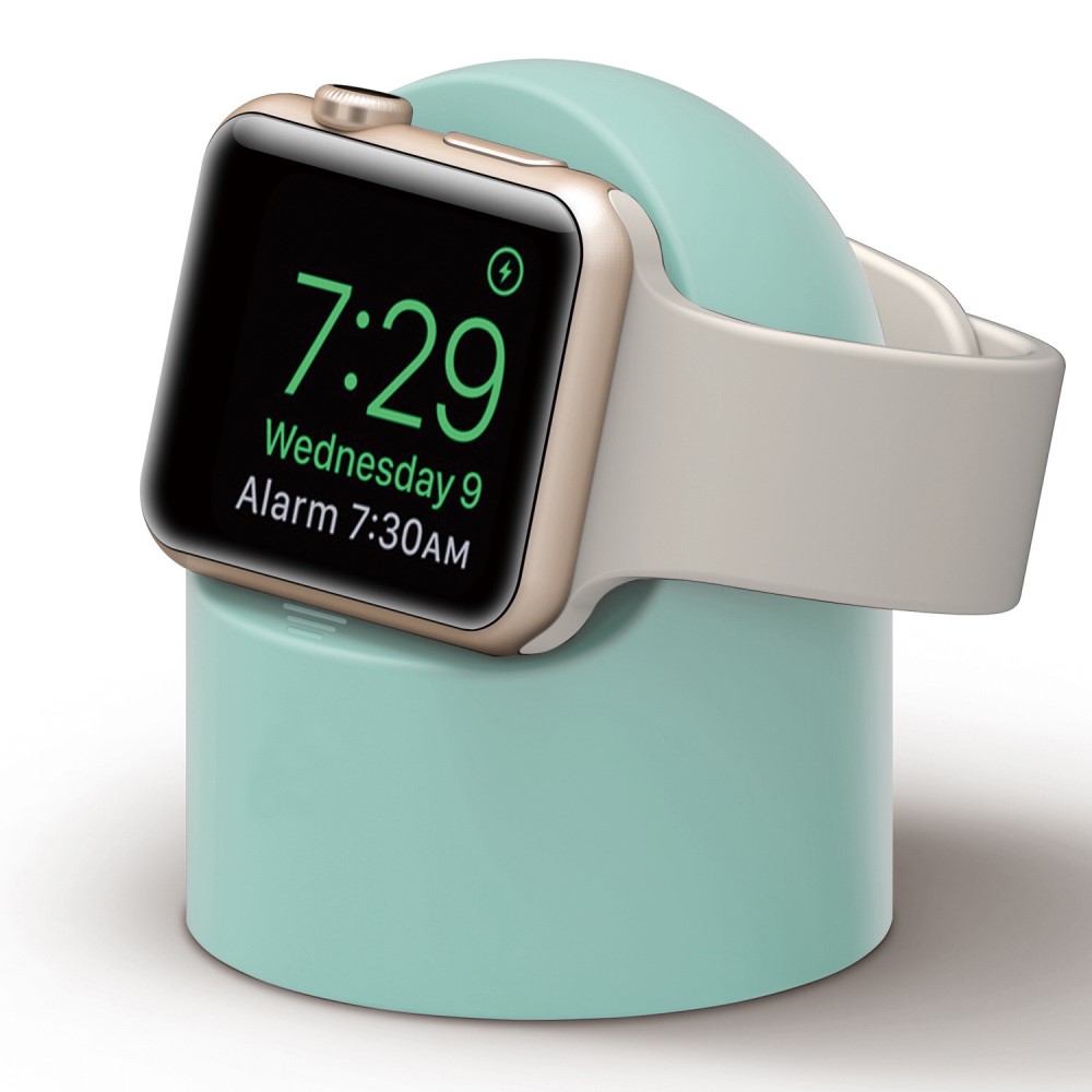  Apple Watch Silikon Stativ Grön