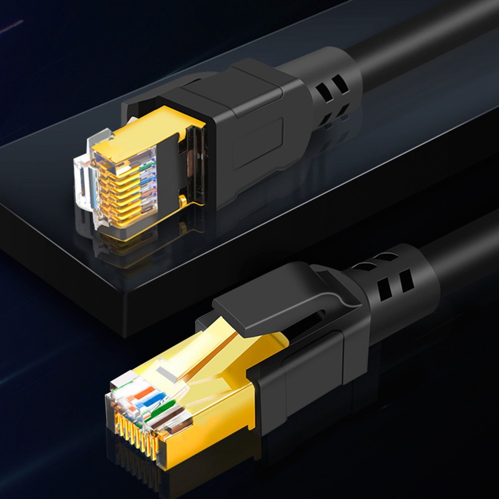 CableCreation CableCreation 3m Cat8 40Gbps S/FTP Nätverkskabel Svart