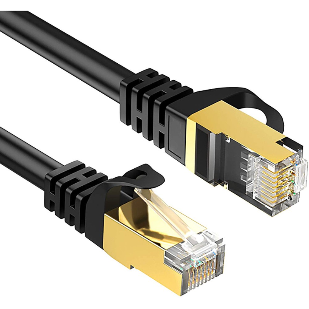  5m Cat8 40Gbps RJ45 UTP Nätverkskabel Svart