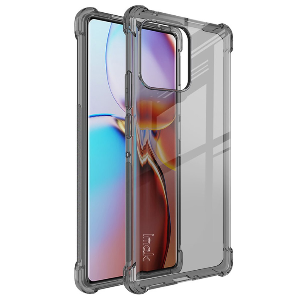 IMAK IMAK Motorola Edge 40 Pro 5G Skal Shockproof TPU Tonad Svart