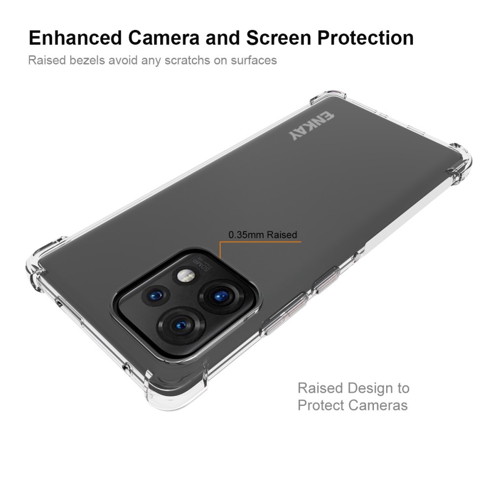 ENKAY ENKAY Motorola Edge 40 Pro 5G Skal Shockproof TPU Transparent