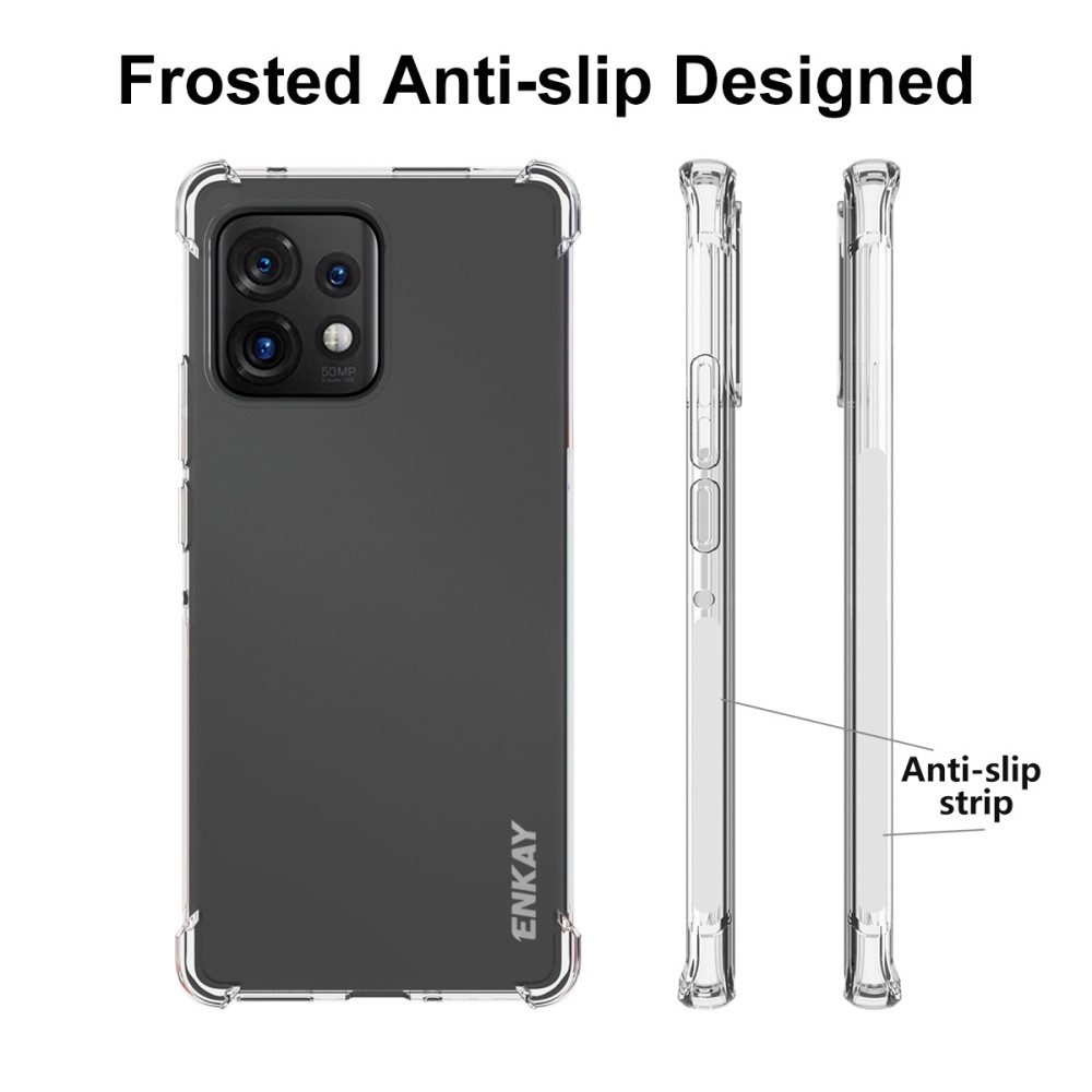 ENKAY ENKAY Motorola Edge 40 Pro 5G Skal Shockproof TPU Transparent