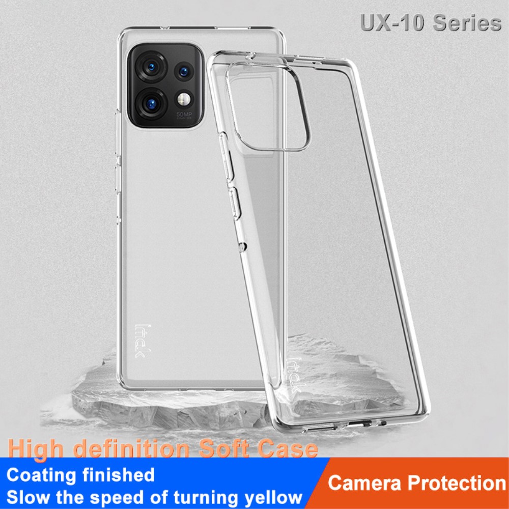IMAK IMAK Motorola Edge 40 Pro 5G Skal TPU Transparent