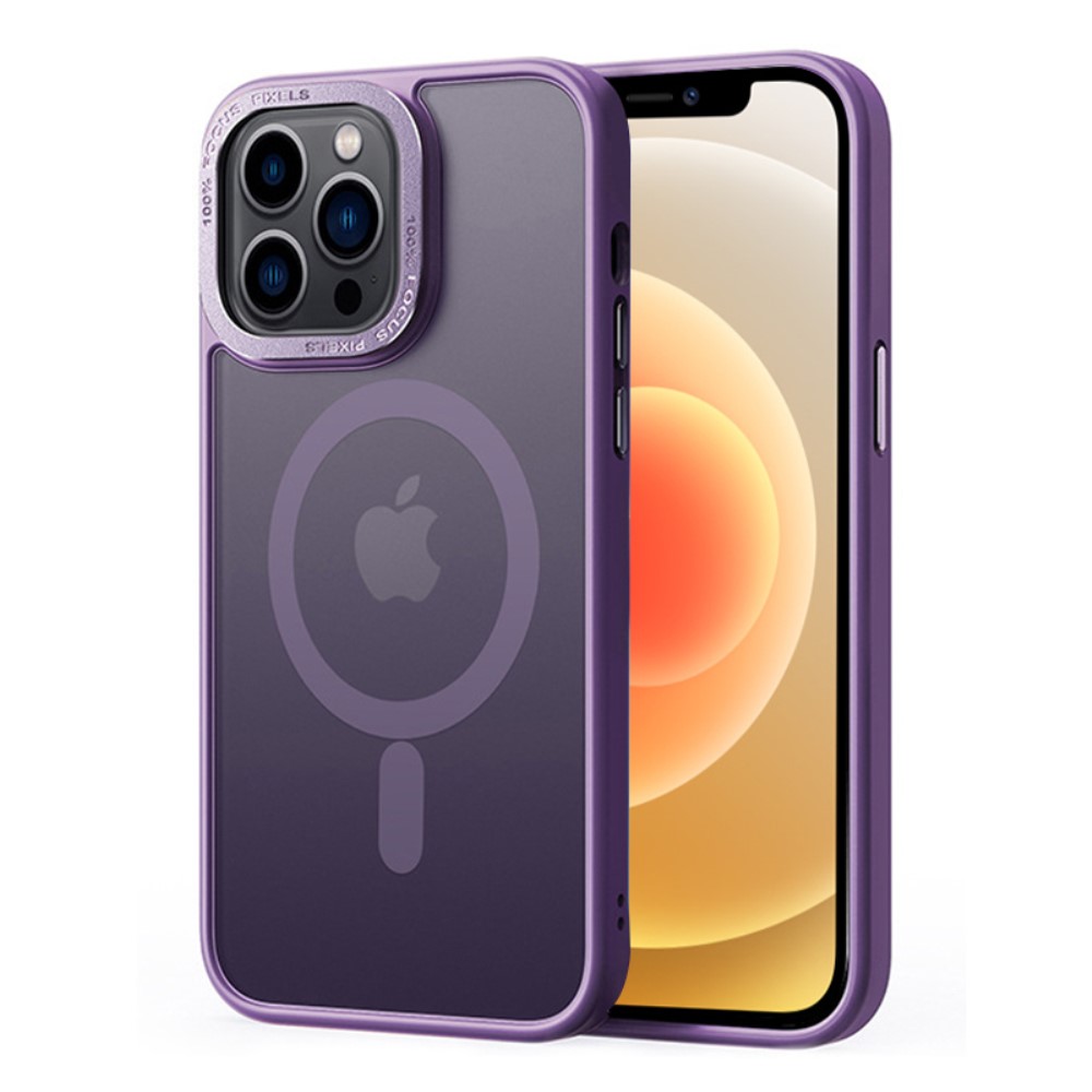  iPhone 12 / 12 Pro Skal MagSafe Hybrid Matt Lila