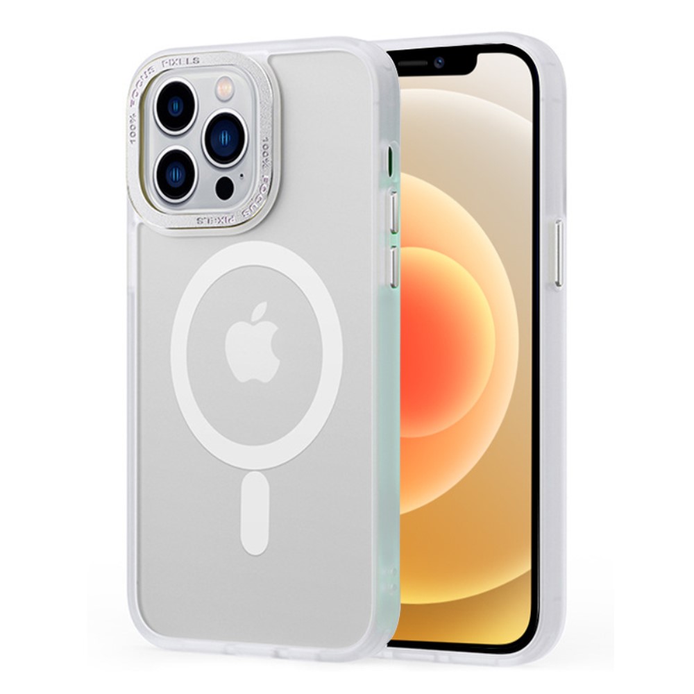  iPhone 12 / 12 Pro Skal MagSafe Hybrid Matt Vit