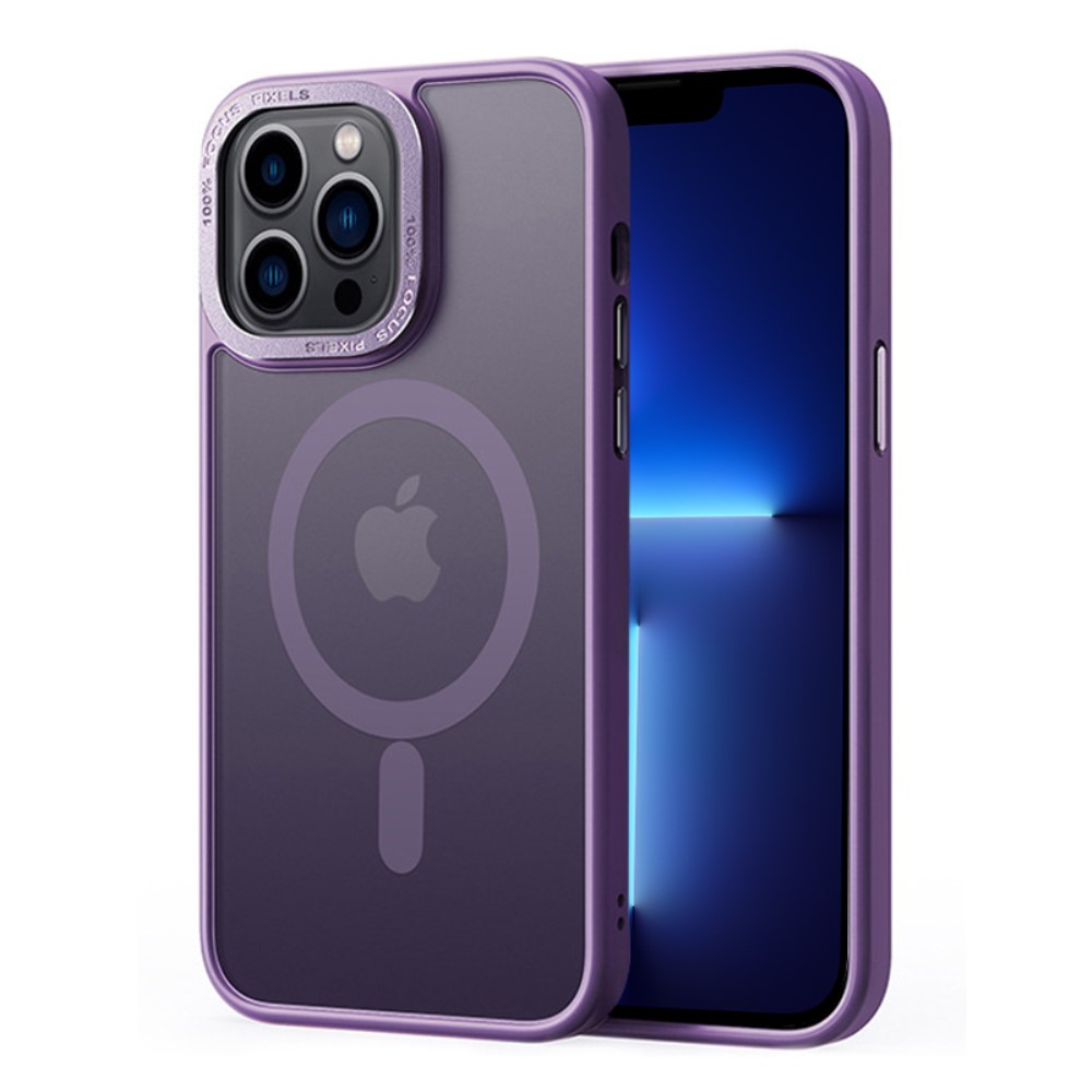  iPhone 13 Pro Max Skal MagSafe Hybrid Matt Lila