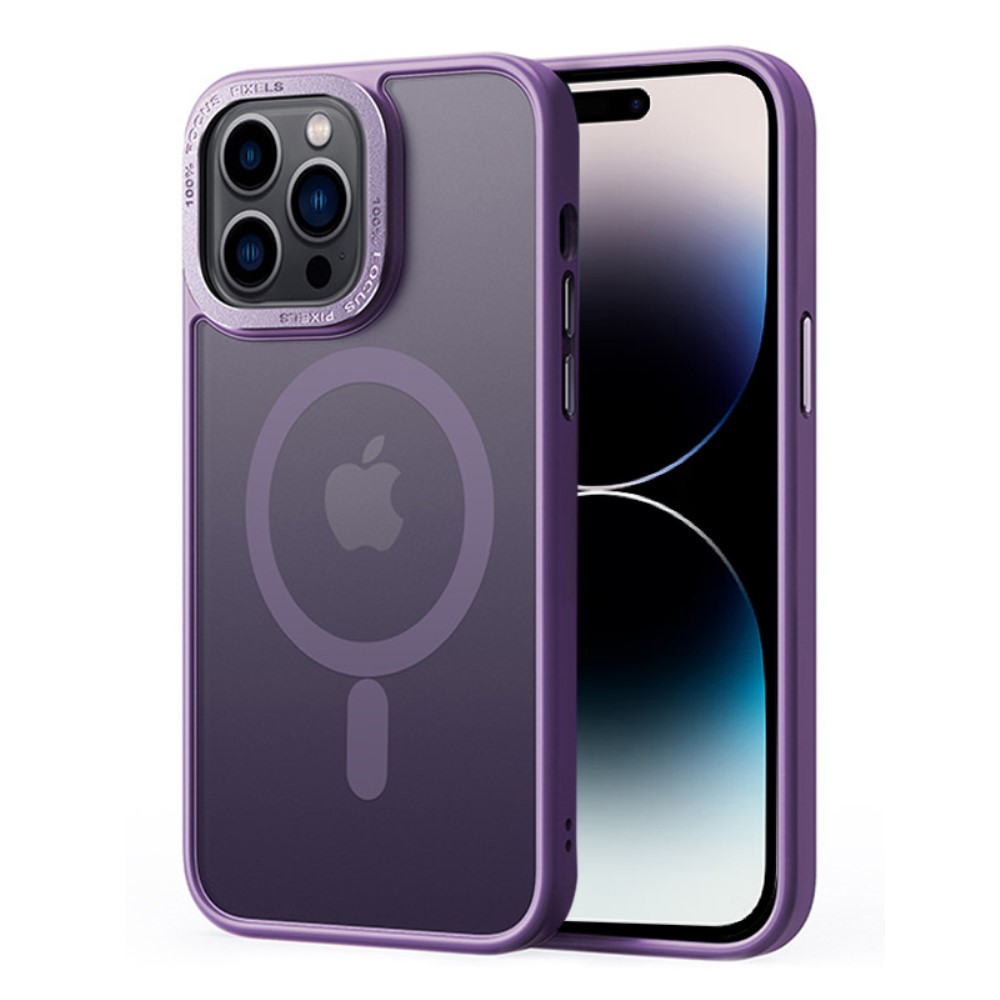  iPhone 14 Pro Max Skal MagSafe Hybrid Matt Lila