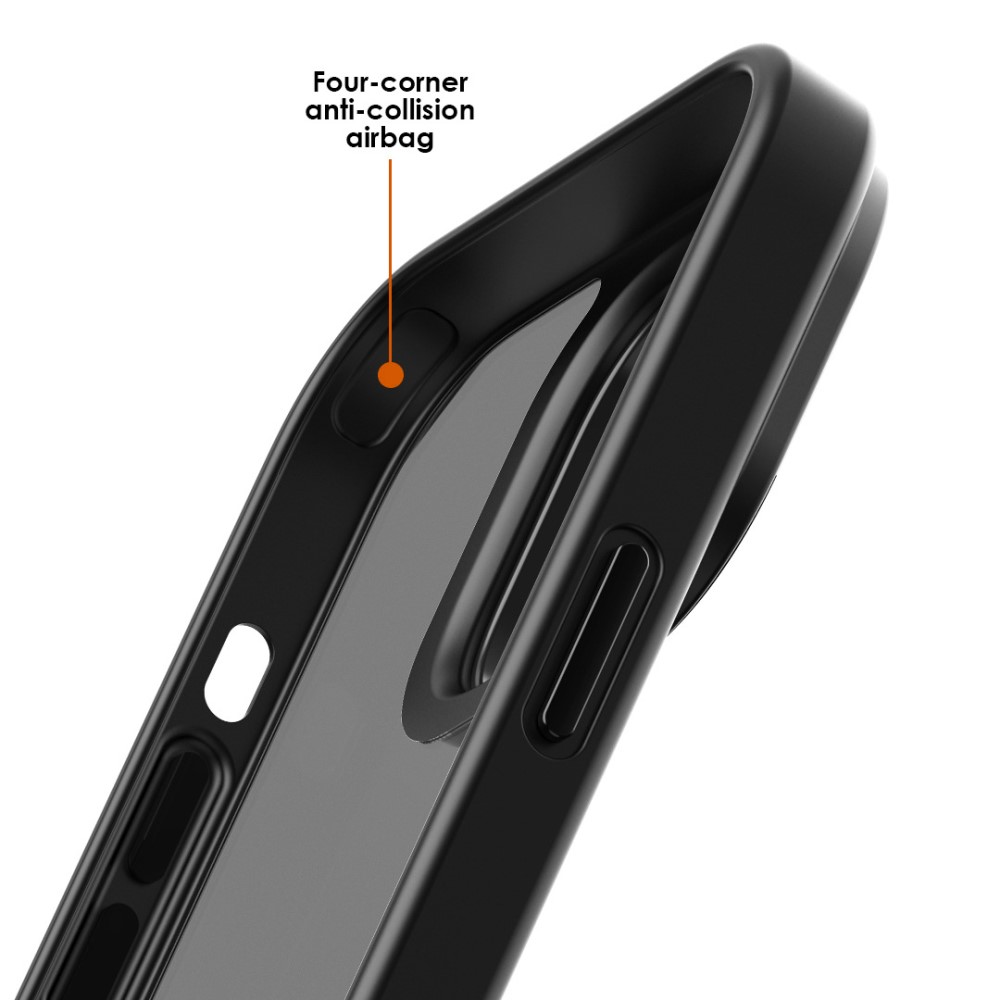  iPhone 14 Pro Skal MagSafe Hybrid Matt Vit