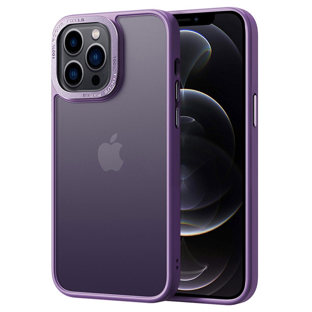  iPhone 12 / 12 Pro Skal Classic Hybrid Matt Lila
