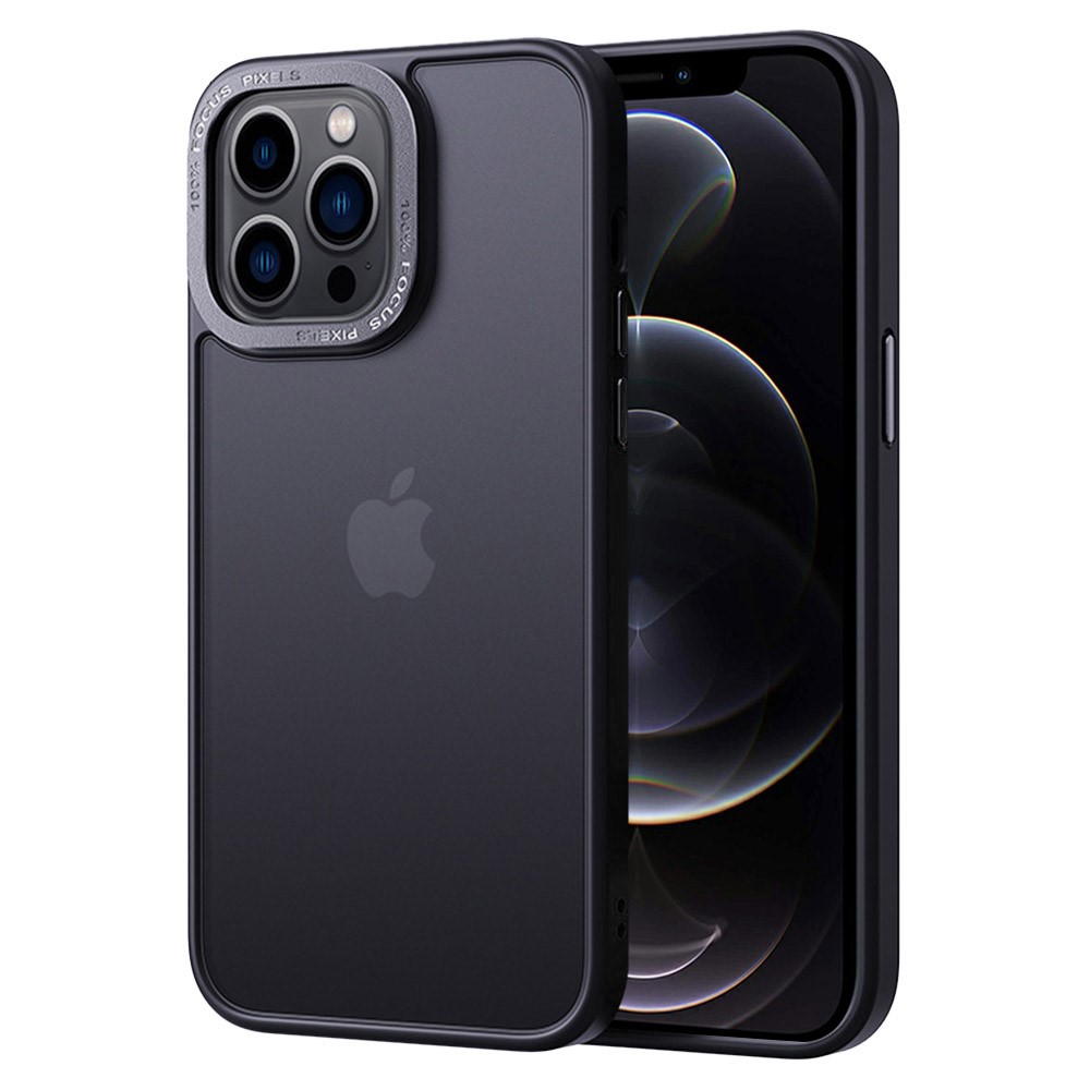  iPhone 12 Pro Max Skal Classic Hybrid Matt Svart