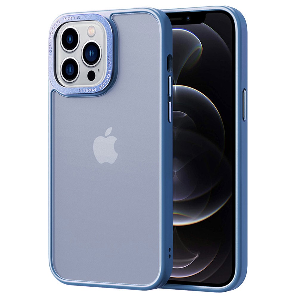  iPhone 12 Pro Max Skal Classic Hybrid Matt Baby Blue