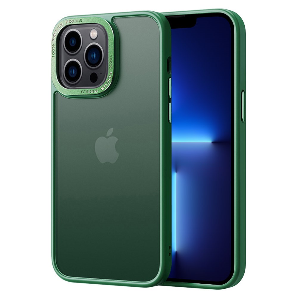  iPhone 13 Pro Max Skal Classic Hybrid Matt Grön