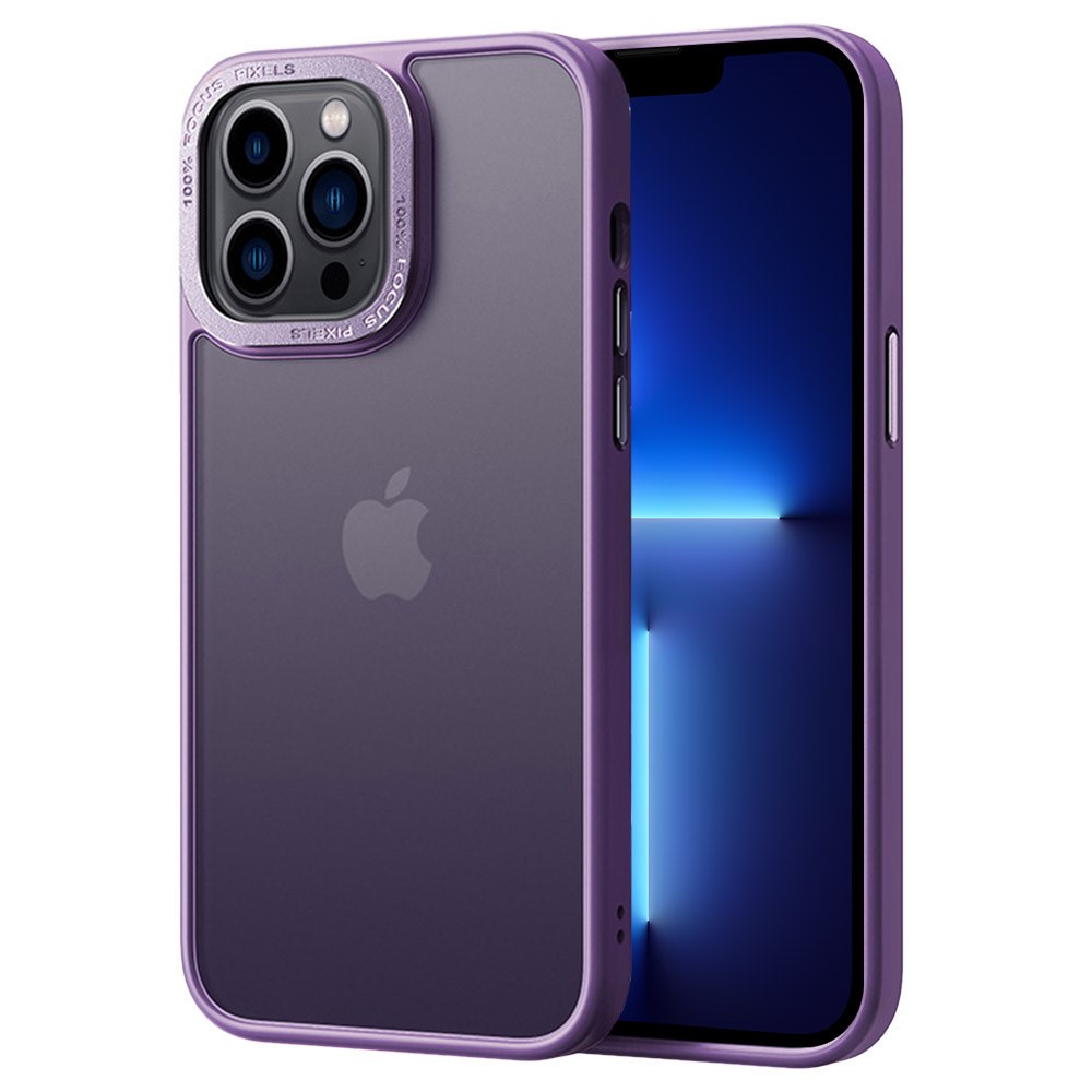  iPhone 13 Pro Skal Classic Hybrid Matt Lila