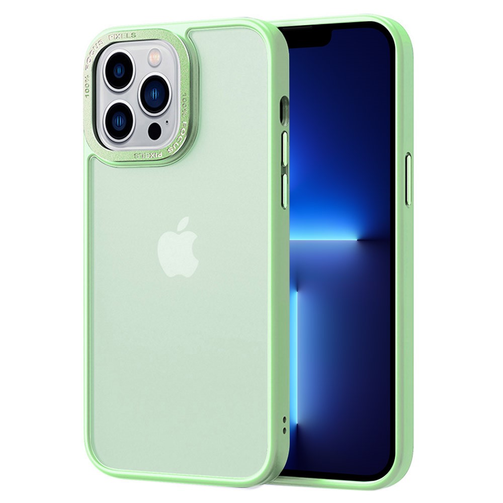  iPhone 13 Pro Skal Classic Hybrid Matt Matcha Green
