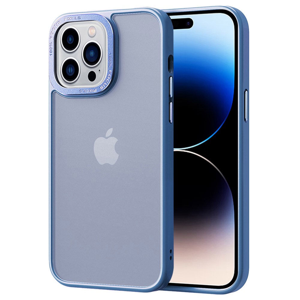  iPhone 14 Pro Skal Classic Hybrid Matt Baby Blue