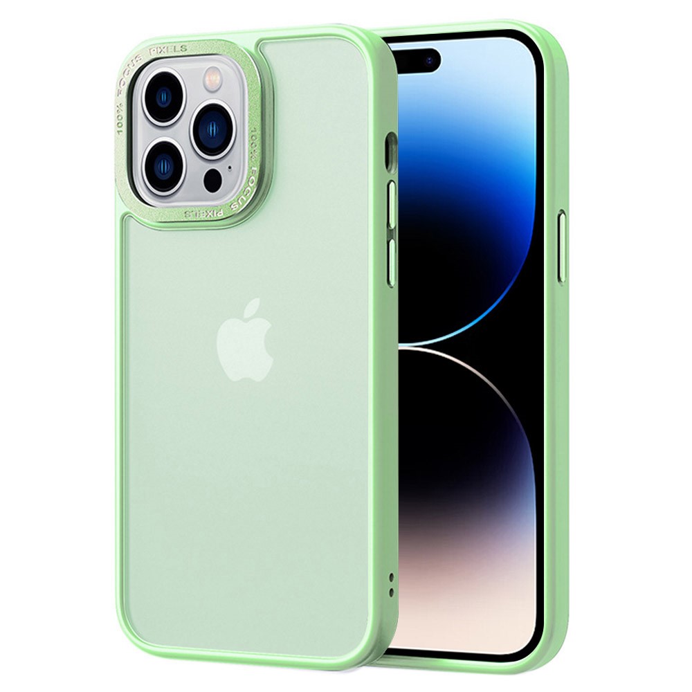  iPhone 14 Pro Skal Classic Hybrid Matt Matcha Green