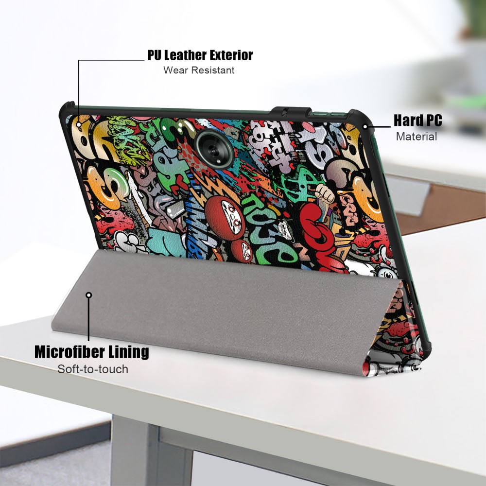  OnePlus Pad Fodral Tri-Fold Graffiti