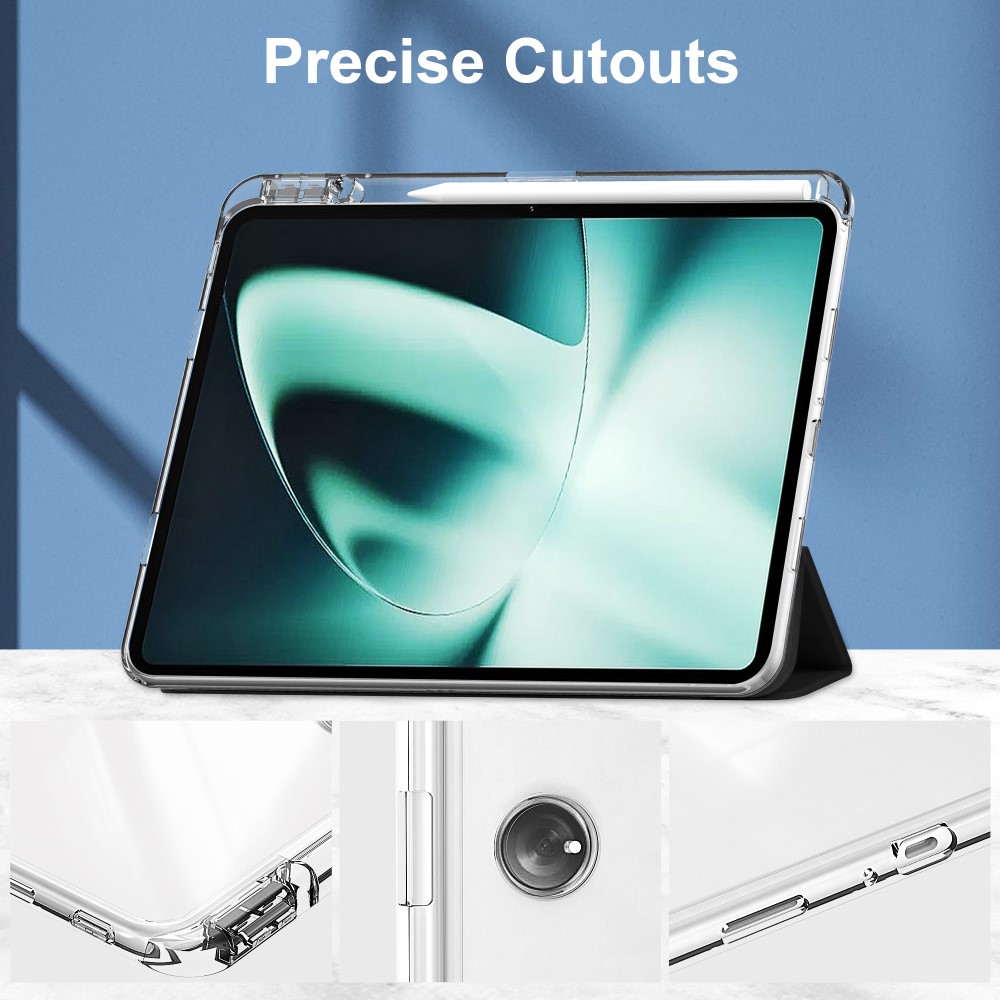  OnePlus Pad Fodral Hybrid Med Pennhållare Svart