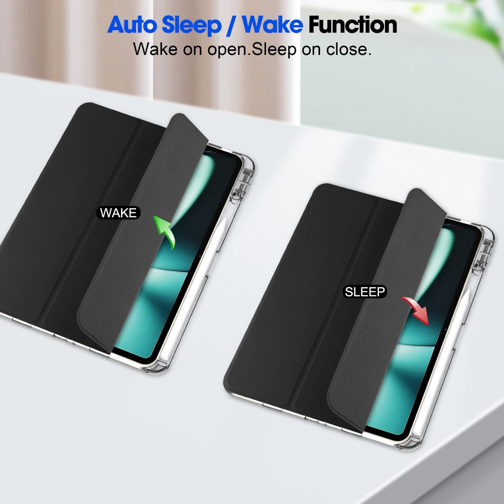  OnePlus Pad Fodral Hybrid Med Pennhållare Svart