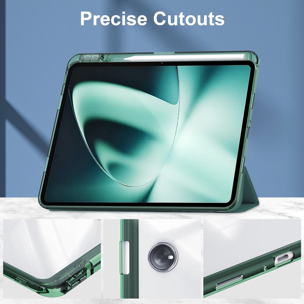  OnePlus Pad Fodral Hybrid Med Pennhållare Svartgrön