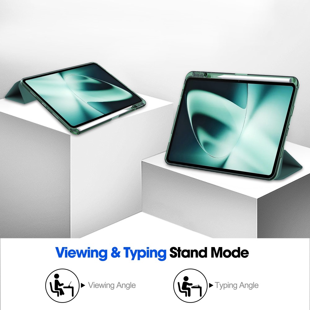  OnePlus Pad Fodral Hybrid Med Pennhållare Svartgrön