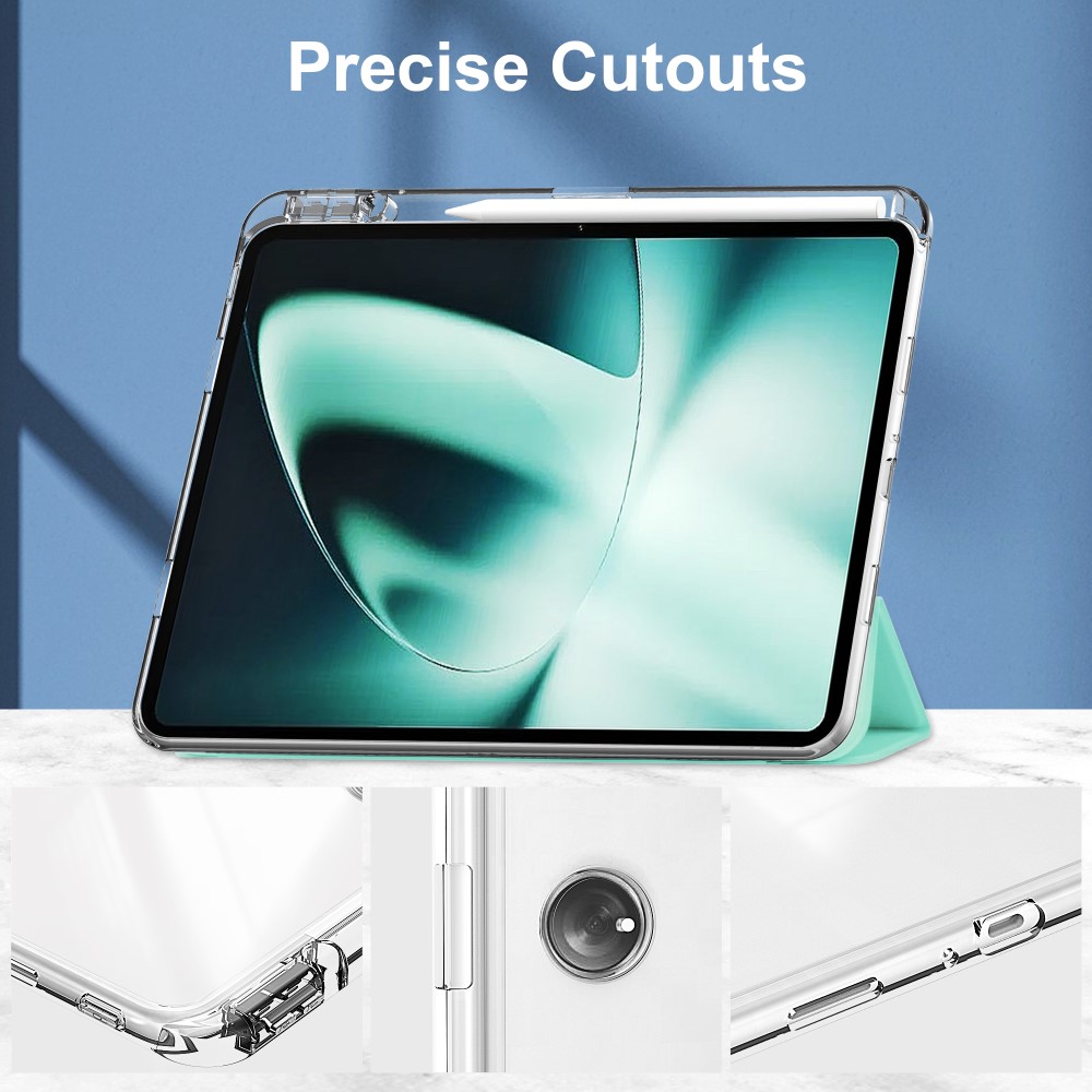  OnePlus Pad Fodral Hybrid Med Pennhållare Mint Grön