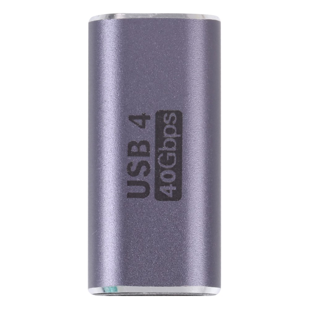  USB-C Hane - USB-C Hona Adapter Elbow USB 4.0 Aluminium Blå