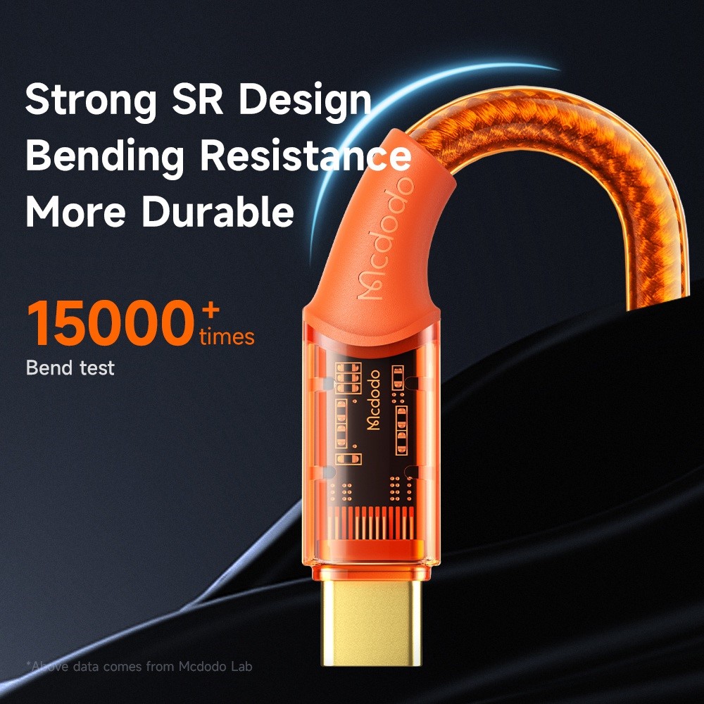 MCDODO Mcdodo 1.2m 100W PD USB-C - USB-C Kabel Orange