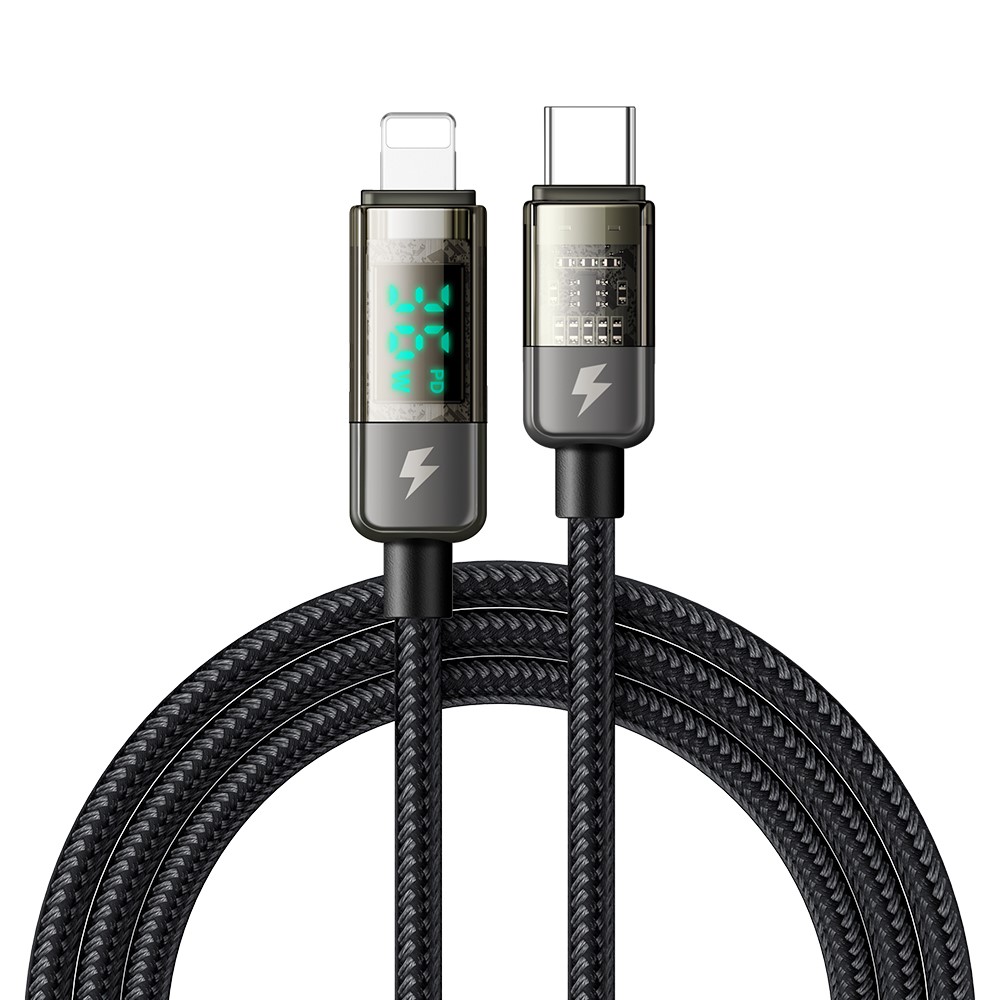 MCDODO Mcdodo 1.2m 36W PD USB-C - Lightning Auto Off Kabel Svart