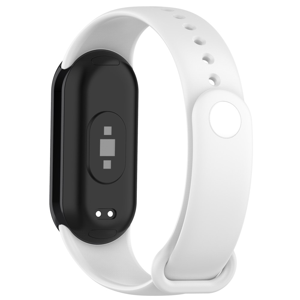  Xiaomi Smart Band 10/9/8 Armband Solid Silikon Vit