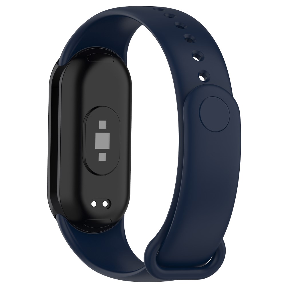  Xiaomi Smart Band 10/9/8 Armband Solid Silikon Mörk Blå