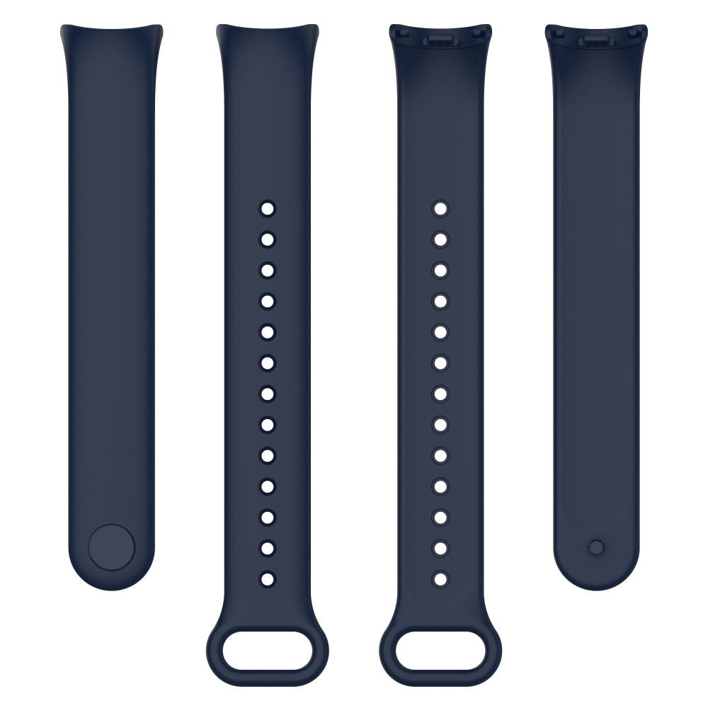 Xiaomi Smart Band 10/9/8 Armband Solid Silikon Mörk Blå