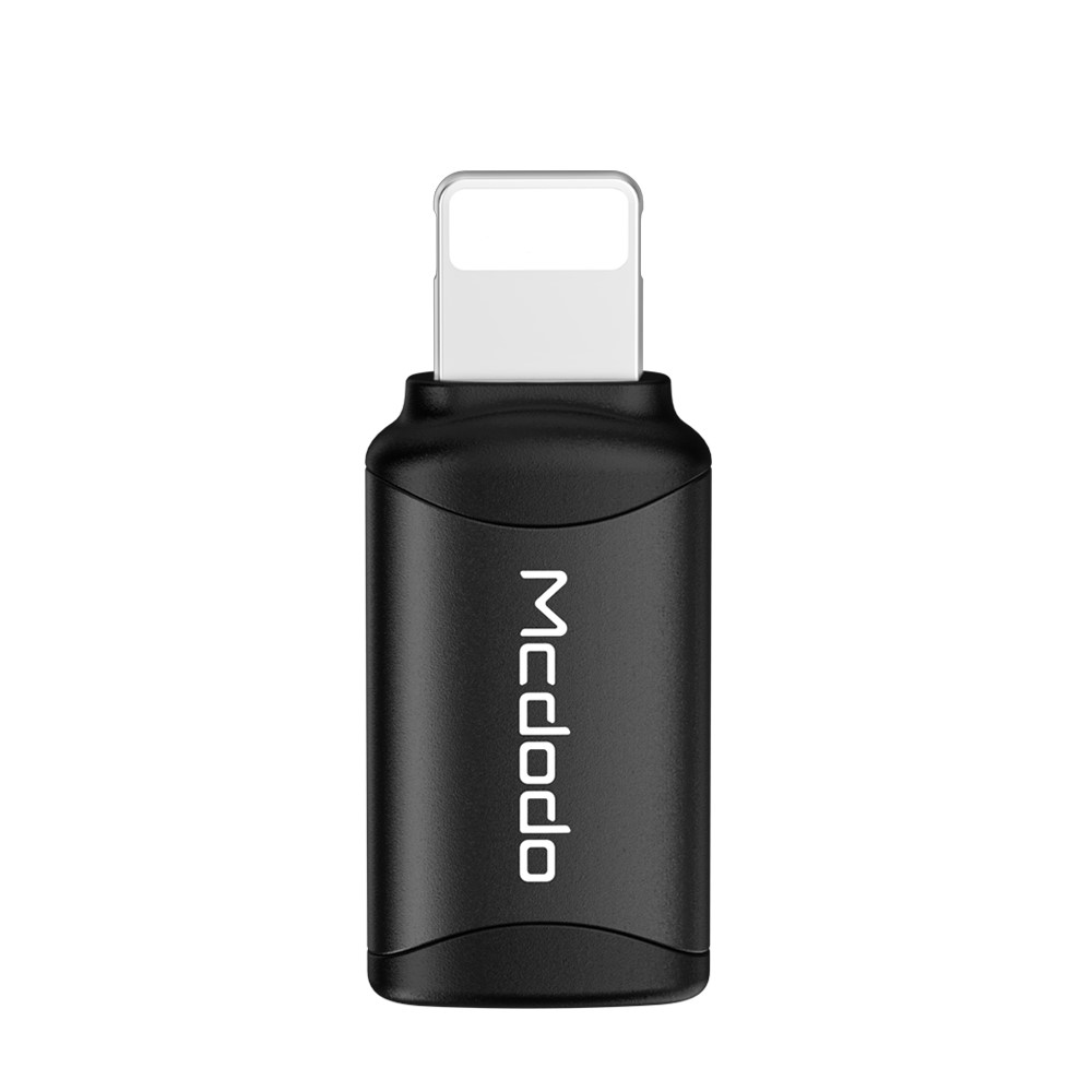 MCDODO Mcdodo USB-C Hona - Lightning Hane Adapter Svart