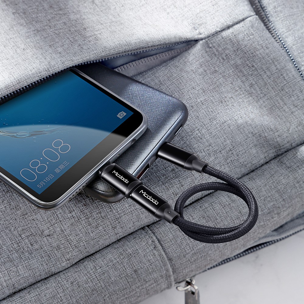 MCDODO Mcdodo Lightning Hona - MicroUSB Hane Adapter Svart