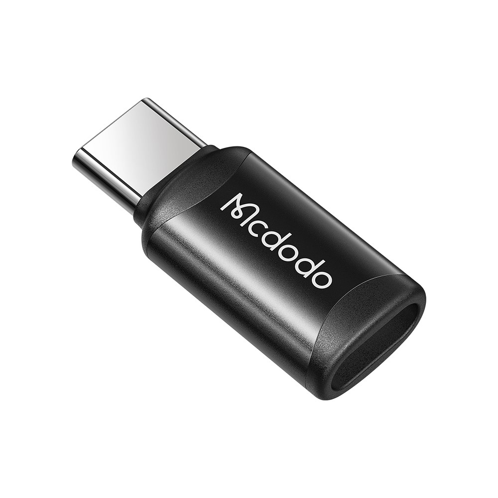 MCDODO Mcdodo MicroUSB Hona - USB-C Hane Adapter Svart
