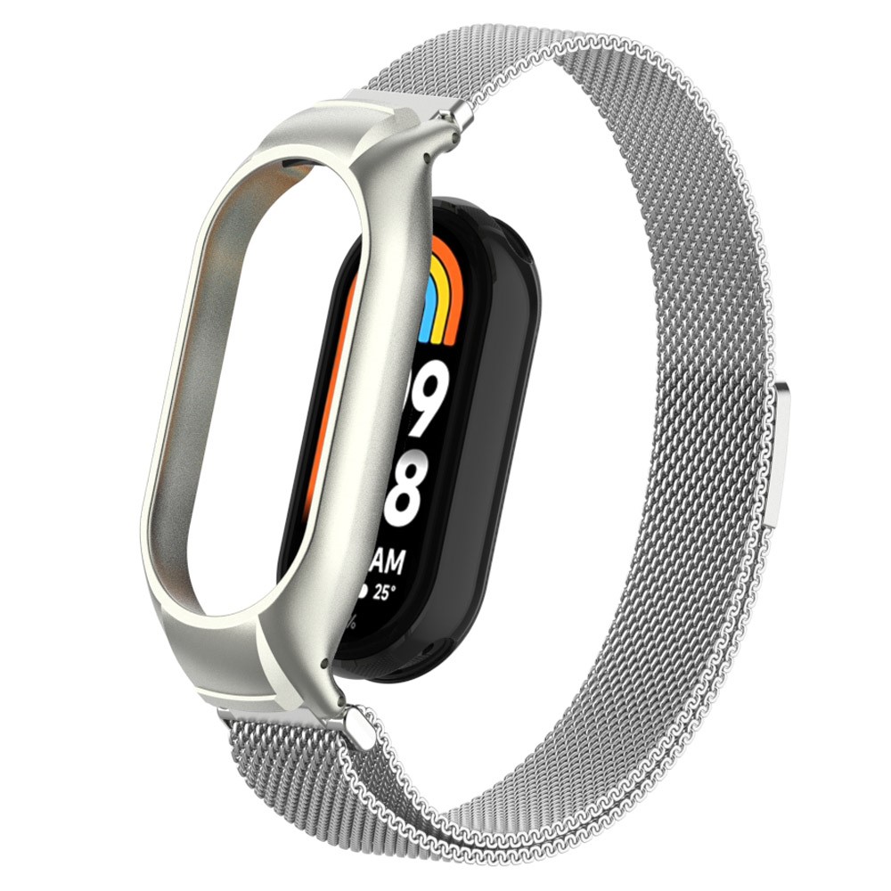  Xiaomi Smart Band 8 Armband Milanese Loop Metall Silver