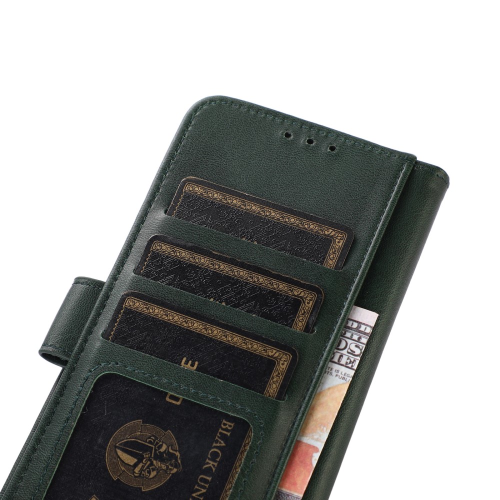  Sony Xperia 10 V Fodral Läder Grön