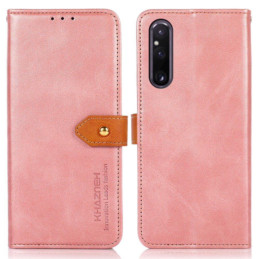 KHAZNEH KHAZNEH Sony Xperia 1 V Fodral Dual-Color Roséguld