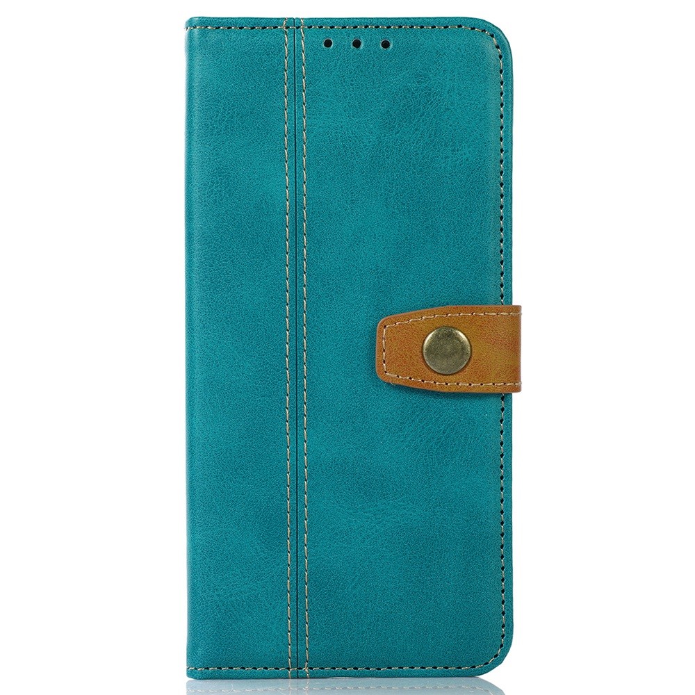  Sony Xperia 1 V Fodral Dual-Color Läder Ljus Grön