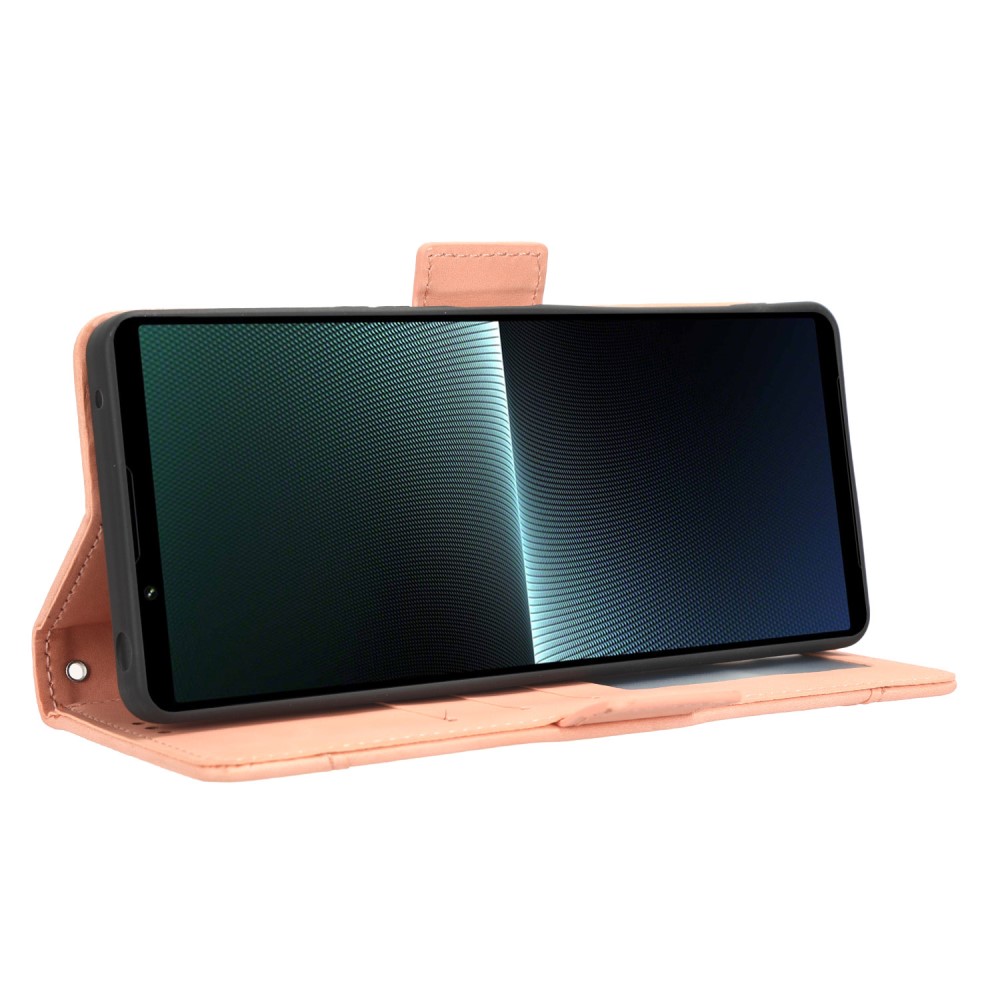  Sony Xperia 1 V Fodral Med Avtagbart Kortfodral Rosa