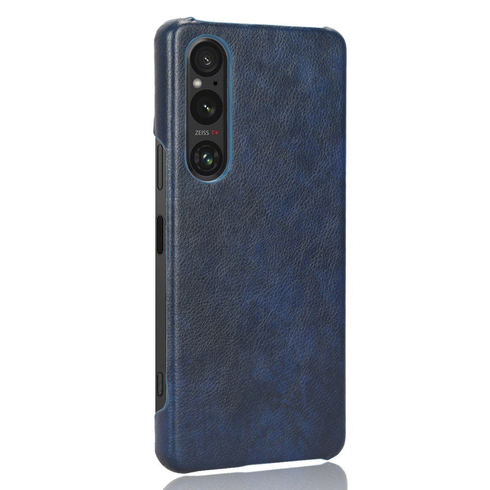  Sony Xperia 1 V Skal Slim Läder Blå